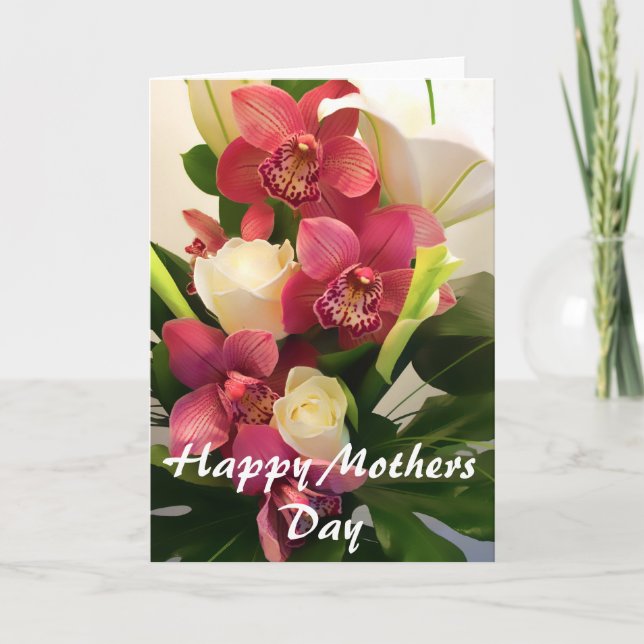 Flower MothersDay card (Front)
