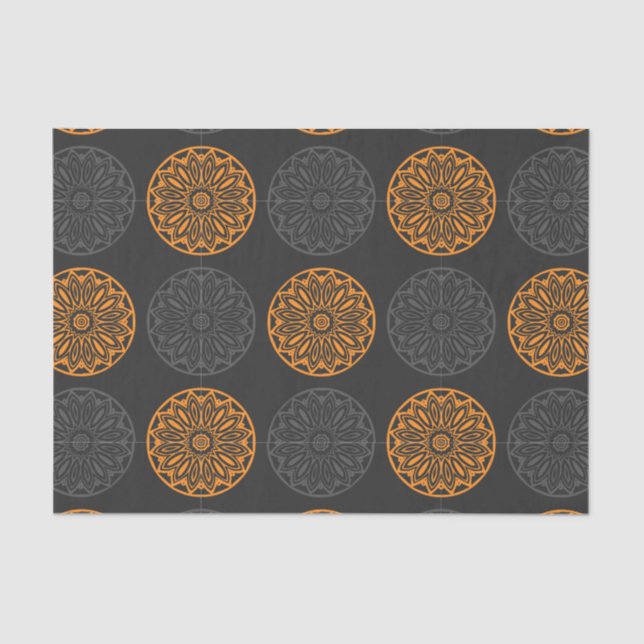 flower motif tissue paper (Front)