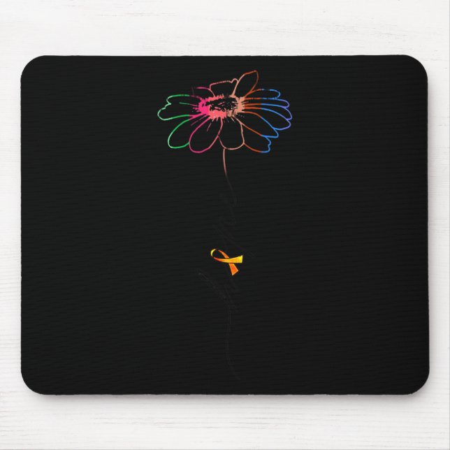 Flower - Multiple Sclerosis Awareness Gift  Mouse Pad (Front)