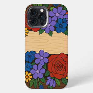 Flower name label iPhone 13 pro max case