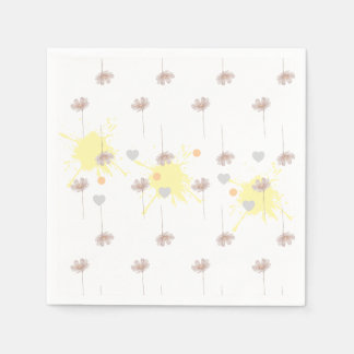 flower  napkin