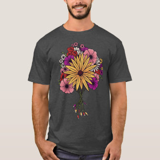 Flower Nature Connection by Tobe Fonseca T-Shirt