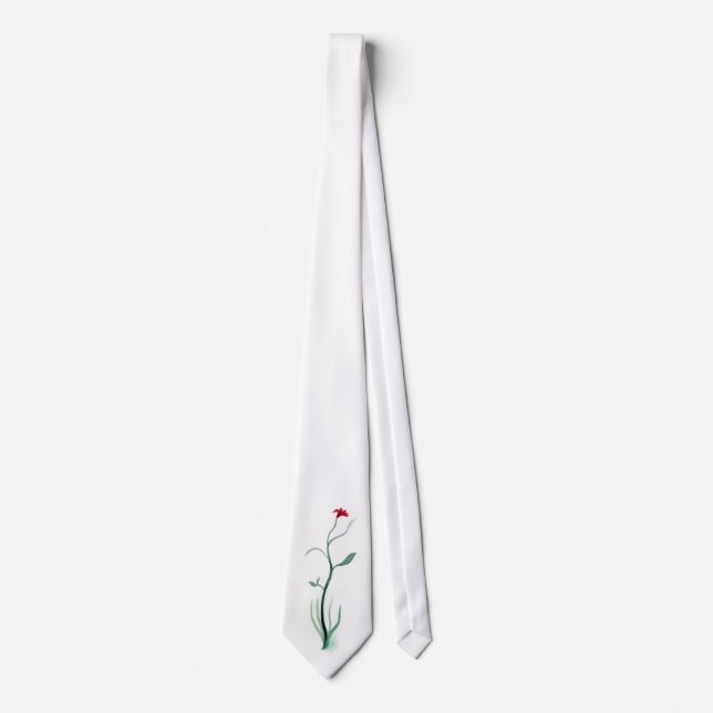 Flower Neck Tie (Front)