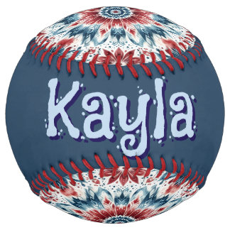 Flower of Independence (customize) Softball
