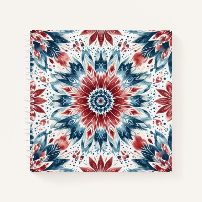 Flower of Independence  Notebook (Front)