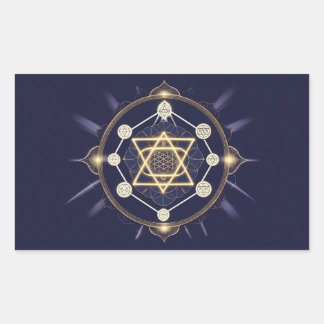 Flower of Infinity — Sacred Geometry Celestial Sticker