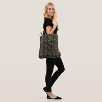 Flower of Life Bag All Black (compacted)