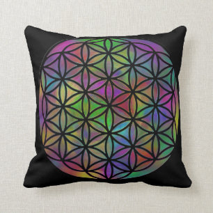 Flower of Life Bliss Pillow