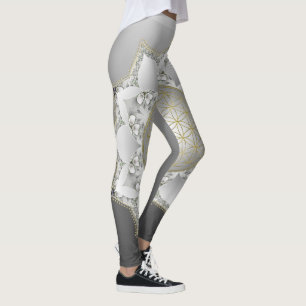 Flower Of Life - Blossoms Mandala 1 Leggings
