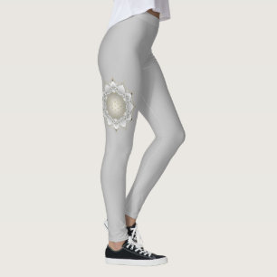 Flower Of Life - Blossoms Mandala 1 Leggings