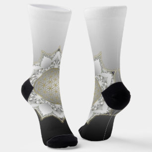 Flower Of Life - Blossoms Mandala 1 Socks