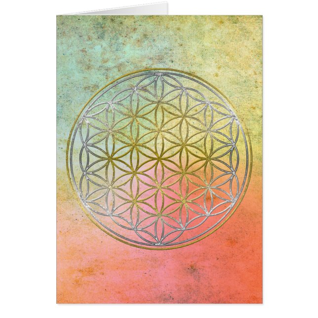 FLOWER OF LIFE / Blume des Lebens - BiColor (Front)
