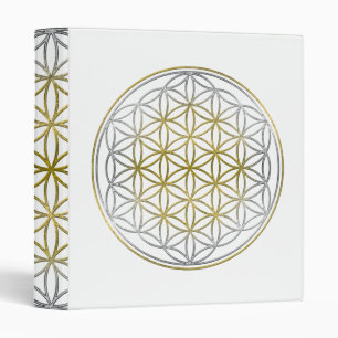 FLOWER OF LIFE / Blume des Lebens - BiColor Binder