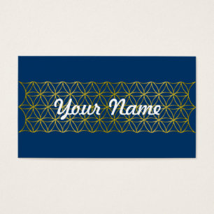 Flower of Life / Blume des Lebens - Border gold