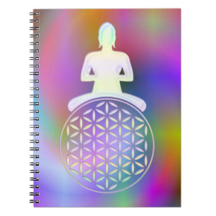 Flower of Life / Blume des Lebens - Buddha Notebook