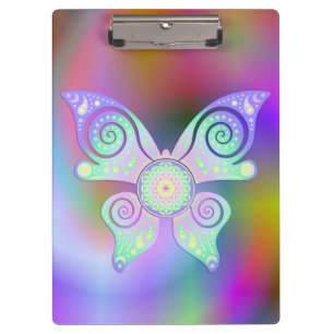 Flower of Life / Blume des Lebens - butterfly Clipboard