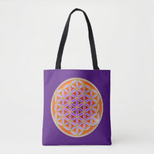 Flower Of Life / Blume des Lebens - Button IV Tote Bag