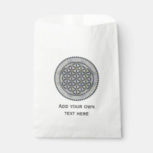 Flower of Life / Blume des Lebens - Button IX Favour Bag