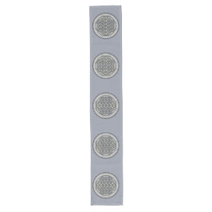 Flower of Life / Blume des Lebens - Button IX Long Table Runner
