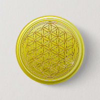 Flower Of Life / Blume des Lebens - GOLD yellow