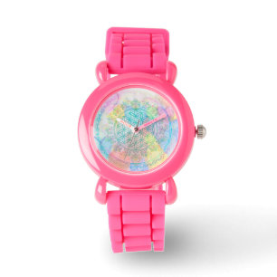 Flower of Life / Blume des Lebens - Love Hearts Watch