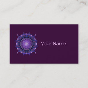 FLOWER OF LIFE / Blume des Lebens - Mandala I Business Card