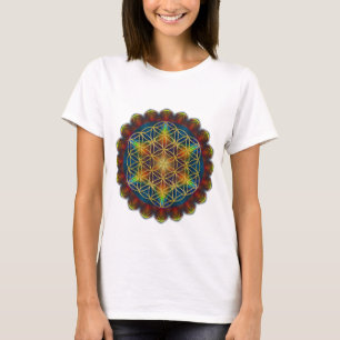 FLOWER OF LIFE / Blume des Lebens - Mandala III T-Shirt
