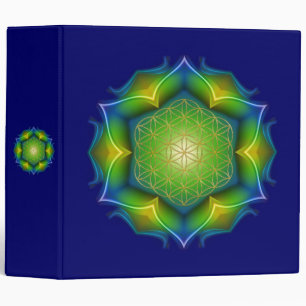 FLOWER OF LIFE / Blume des Lebens - Mandala V Binder