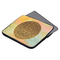 Flower Of Life / Blume des Lebens - medal gold