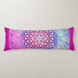 Flower Of Life / Blume des Lebens - Ornament V Body Pillow