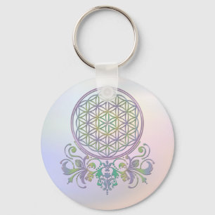 Flower of Life / Blume des Lebens - Ornaments II Keychain