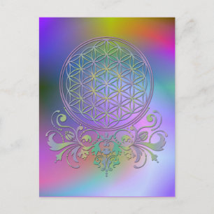 Flower of Life / Blume des Lebens - Ornaments II Postcard