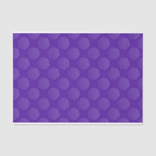 Flower of Life / Blume des Lebens - pattern violet Tissue Paper (Front)