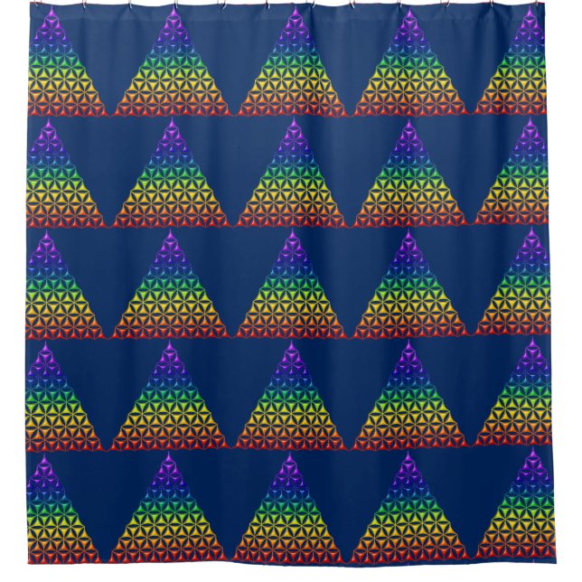 Flower Of Life / Blume des Lebens - pyramid chakra (Front)