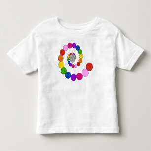 Flower of Life / Blume des Lebens - spiral dots Toddler T-shirt