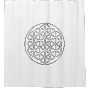 Flower Of Life / Blume des Lebens - stamp silver