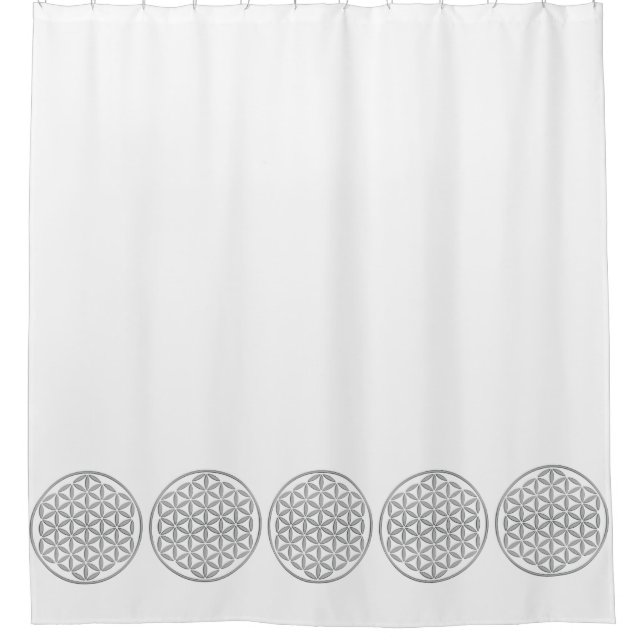 Flower Of Life / Blume des Lebens - stamp silver (Front)