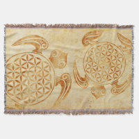 Flower of Life / Blume des Lebens - turtle stone