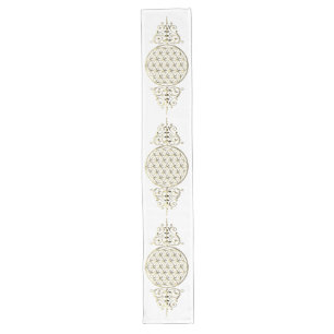 Flower of Life / Blume des Lebens - vintage VIII Long Table Runner