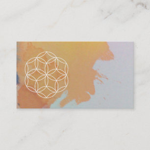 Flower of Life Business Card