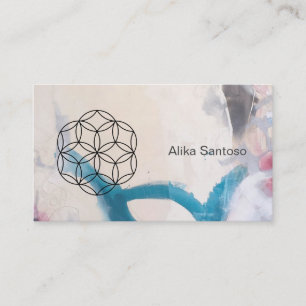 Flower of Life Business Card