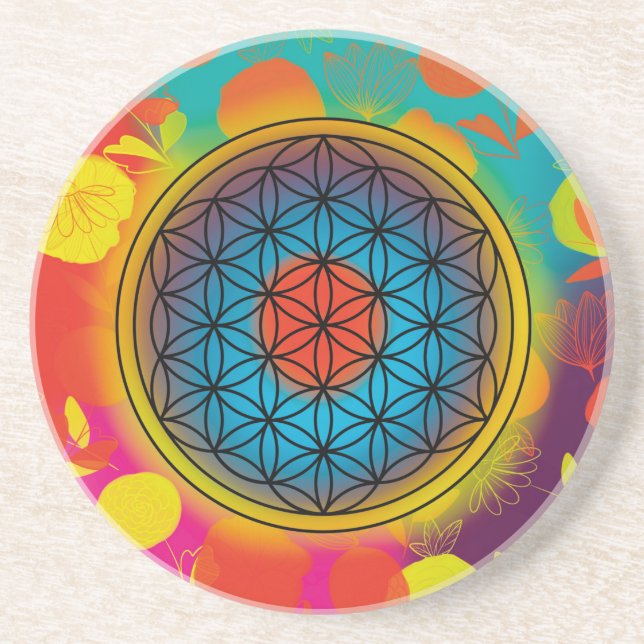 flower of life coaster (Front)