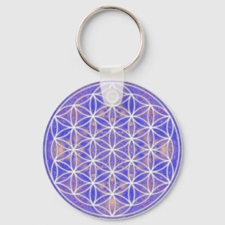 Flower of Life (Colour 3) Keychain