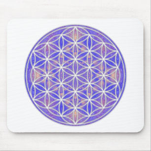 Flower of Life (Colour 3) Mouse Pad