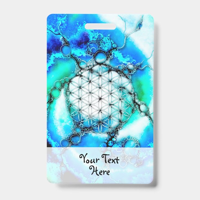 Flower Of Life - Colourfully Ways 2 Badge (Front)