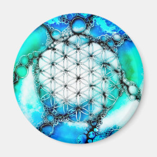 Flower Of Life - Colourfully Ways 2 Magnet