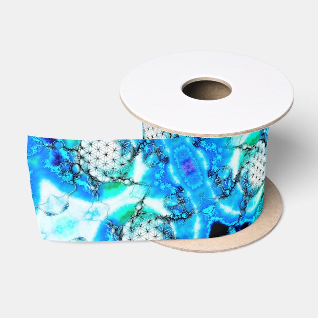 Flower Of Life - Colourfully Ways 2 Satin Ribbon (Spool)
