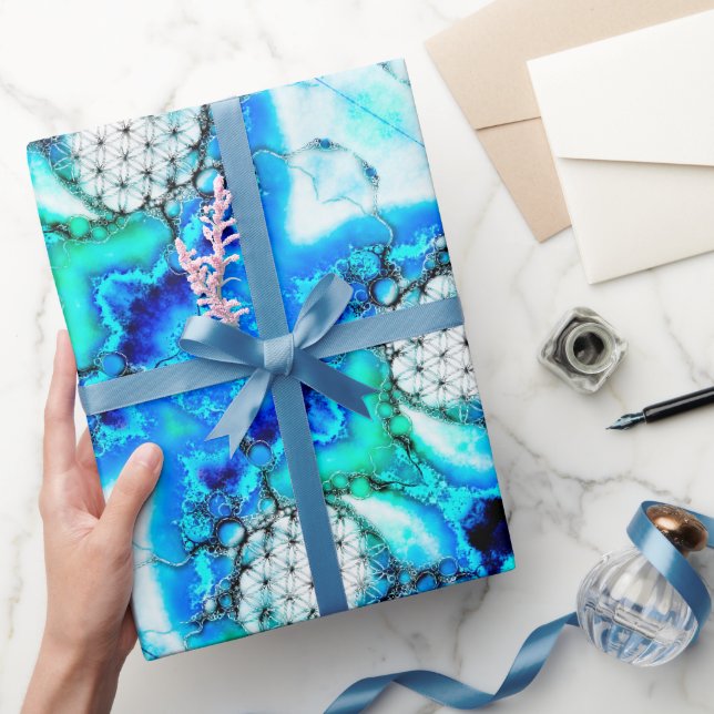 Flower Of Life - Colourfully Ways 2 Wrapping Paper (Gifting)