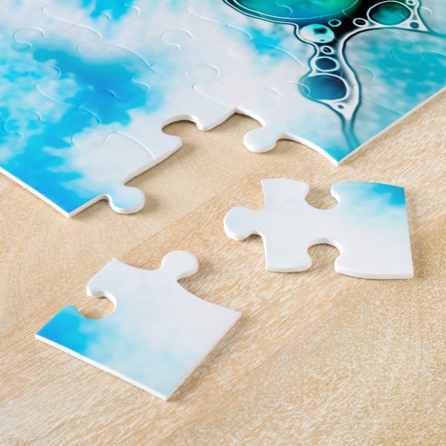 Flower Of Life - Colourfully Ways 3 Jigsaw Puzzle (Side)