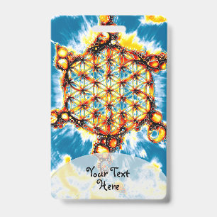 Flower Of Life - Colourfully Ways 5 Badge